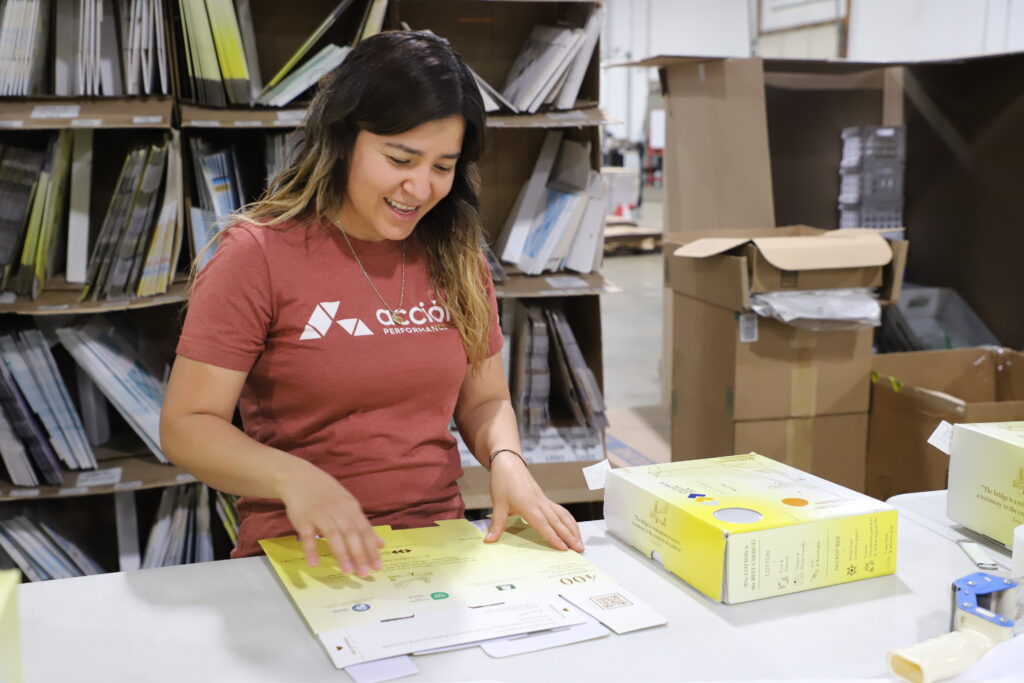 acción whitestown warehouse - reverse logistics